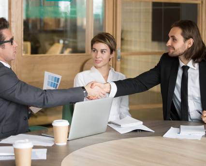 Person Meeting with Immigration Consultant